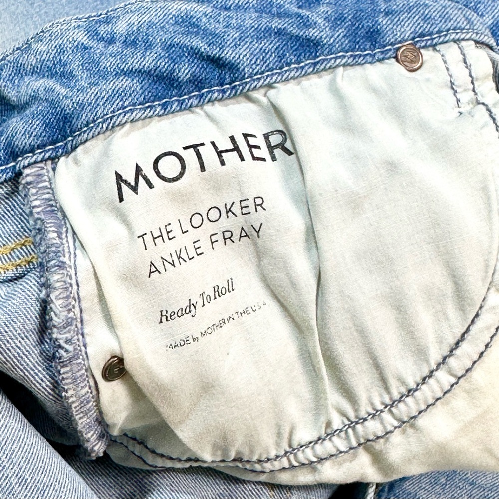 MOTHER The Looker Ankle Fray - Picture 5 of 9
